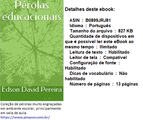 Livro Pérolas Educacionais