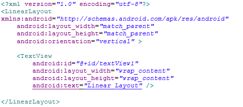 Linear Layout